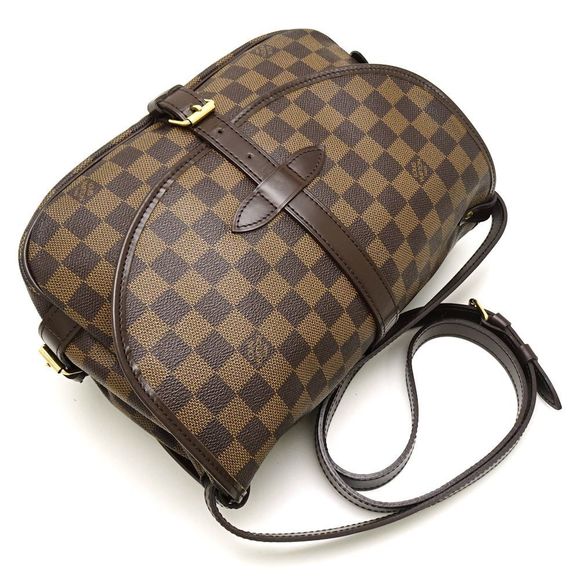 Louis Vuitton Damier Saumur 30 Ebene Diagonal Brown - Picture 4 of 8